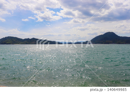 佐島から見た岩城島 佐島から見た岩城島 140649985