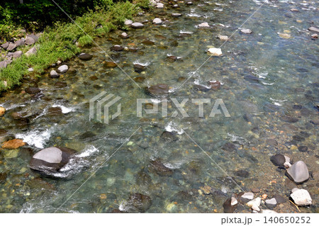 岐阜県高山市荘川町中畑付近の庄川3_2025年6月 岐阜県高山市荘川町中畑付近の庄川3_2025年6月 140650252