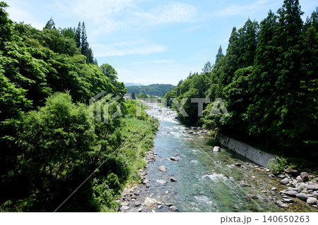 岐阜県高山市荘川町中畑付近の庄川14_2025年6月 岐阜県高山市荘川町中畑付近の庄川14_2025年6月 140650263