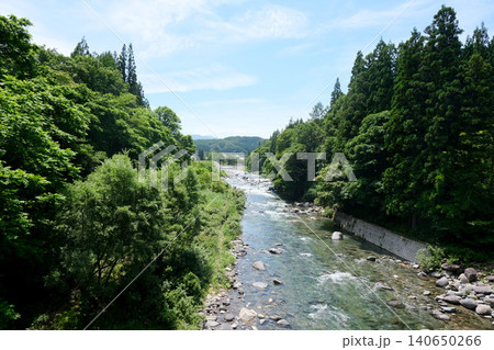 岐阜県高山市荘川町中畑付近の庄川17_2025年6月 岐阜県高山市荘川町中畑付近の庄川17_2025年6月 140650266