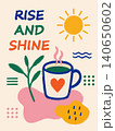Morning Coffee Print, Scandinavian Boho Kitchen Decor 140650602