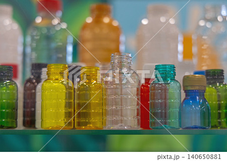 Plastic Bottles Production Plastic Bottles Production 140650881