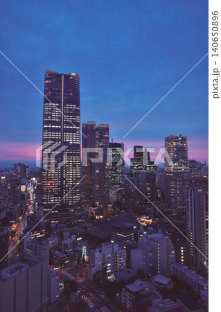東京タワー展望台からの夜景② 140650896