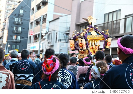 吉原神社例大祭の風景　東京 140652766