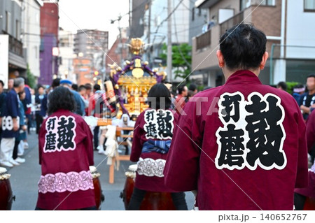 吉原神社例大祭の風景 東京 吉原神社例大祭の風景 東京 140652767