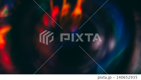 Film spark. Blur glow gleam. Defocused blue orange multicolor shine lens flare flicker circle beam blaze on abstract art dark black background. Film spark. Blur glow gleam. Defocused blue orange multicolor shine lens flare flicker circle beam blaze on abstract art dark black background. 140652935