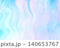 ウェーブ状の青ベースなテクスチャー背景 140653767