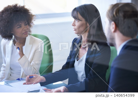 Business people, teamwork and meeting with discussion in office for corporate planning, brainstorming and diversity. Professional, employees and collaboration in boardroom with lens flare or feedback Business people, teamwork and meeting with discussion in office for corporate planning, brainstorming and diversity. Professional, employees and collaboration in boardroom with lens flare or feedback 140654399