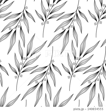 Handdrawn blooming olive twigs Seamless pattern Seasonal Outline Background Minimalistic flat design. Vector illustration Mediterranean theme backdrop media post, posters, banner, price tag, leaflets Handdrawn blooming olive twigs Seamless pattern Seasonal Outline Background Minimalistic flat design. Vector illustration Mediterranean theme backdrop media post, posters, banner, price tag, leaflets 140654555