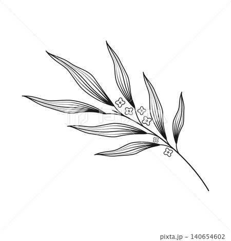 Outline blooming olive sprig with small flowers Botanical or Mediterranean Theme Flat design element. Vector illustration Social media post Promo banners, leaflets, price tag, labels Print materials Outline blooming olive sprig with small flowers Botanical or Mediterranean Theme Flat design element. Vector illustration Social media post Promo banners, leaflets, price tag, labels Print materials 140654602