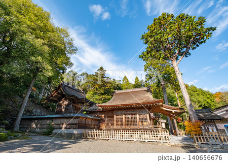 秋の宇倍神社 鳥取県鳥取市国府町宮下 秋の宇倍神社 鳥取県鳥取市国府町宮下 140656676