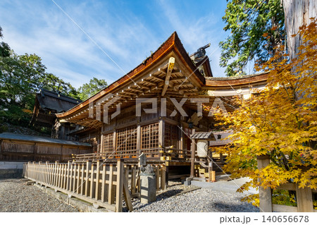 秋の宇倍神社 鳥取県鳥取市国府町宮下 秋の宇倍神社 鳥取県鳥取市国府町宮下 140656678