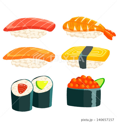 寿司いろいろ 140657157