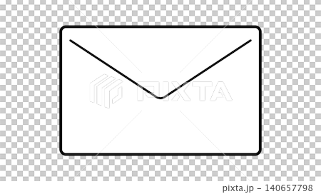 Simple letter illustration material 140657798