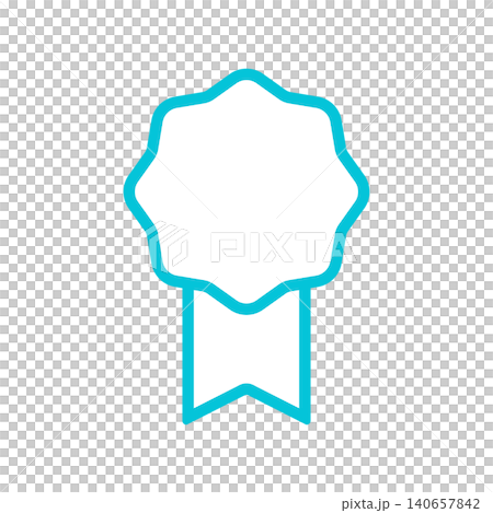 Simple medal icon material 140657842