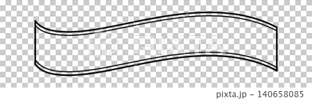Simple ribbon heading material Simple ribbon heading material 140658085