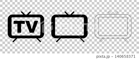 simple tv illustration 140658371