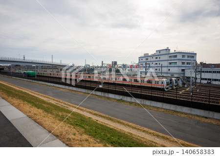深川検車区行徳分室 車両基地 深川検車区行徳分室 車両基地 140658383
