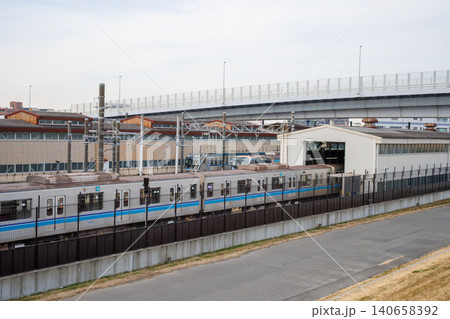 深川検車区行徳分室 車両基地 深川検車区行徳分室 車両基地 140658392