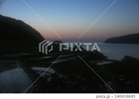 棚田のある風景 棚田のある風景 140658695