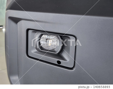 Close-up of a Car Fog Light 140658893