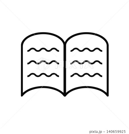 読書と学習の本アイコン ベクター 140659925