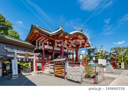 羽田神社　拝殿　東京都大田区本羽田 140660356