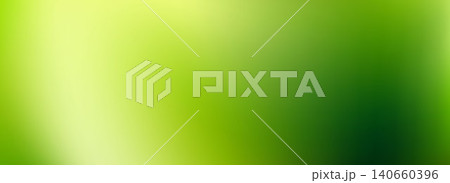 Green yellow gradient background. Greenish color blurred texture wallpaper. Summer season gradation backdrop for poster, banner, presentation, template, flyer. Vector fresh grass theme springtime bg 140660396