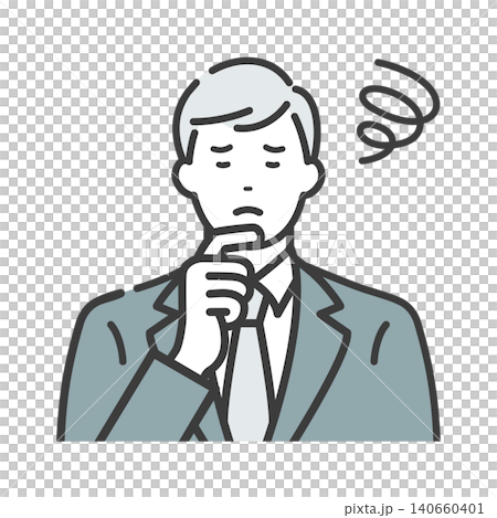 worried young businessman 140660401