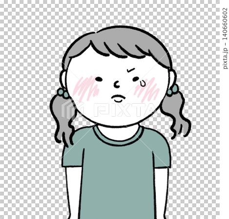 Illustration of a girl Illustration of a girl 140660602
