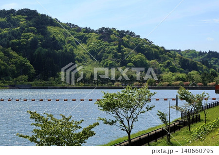浅虫ダムのダム湖 ほたる湖 浅虫ダムのダム湖 ほたる湖 140660795