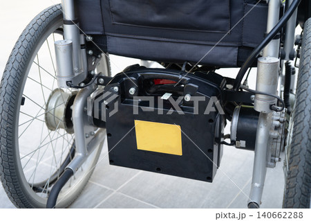 Battery of electric wheelchair for patient. Battery of electric wheelchair for patient. 140662288