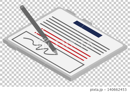 An image illustrating an electronic signature being written with a pen on an isometric tablet device. An image illustrating an electronic signature being written with a pen on an isometric tablet device. 140662453