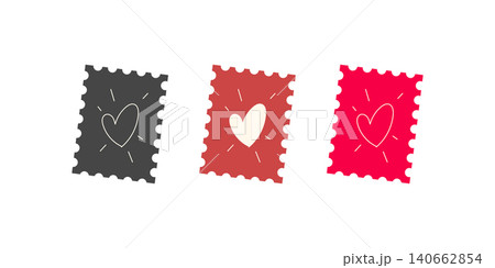 Heart vintage Blank stamp and element postal stamps vector Heart vintage Blank stamp and element postal stamps vector 140662854
