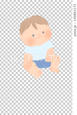 Sitting baby Sitting baby 140663173