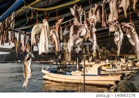 Scenery of a fishing village in the East Sea Scenery of a fishing village in the East Sea 140663176