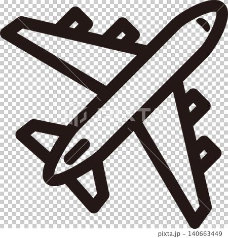 飛行機 アイコン トラベル 航空 交通 乗り物 シンプル 線画 イラスト デザイン ピクト 素材 飛行機 アイコン トラベル 航空 交通 乗り物 シンプル 線画 イラスト デザイン ピクト 素材 140663449