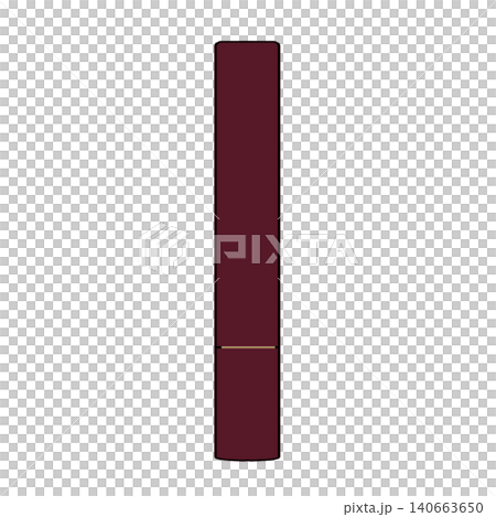 簡約線條書脊（內頁）酒紅色 140663650