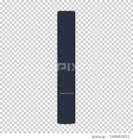 簡潔的線條書脊（內頁）海軍藍 140663651