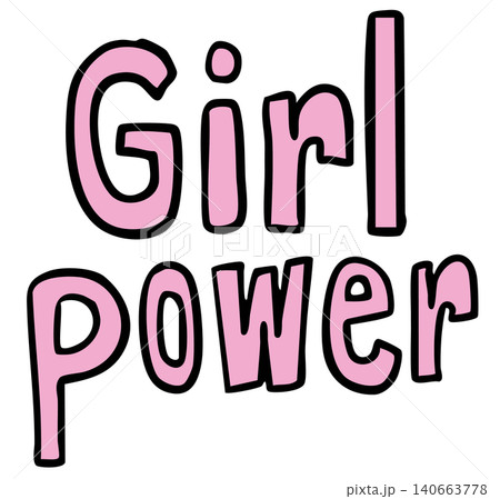 Hand writing Girl power letters for font, text, message, girl cult, compliment, words, typography, cute patch, sign, symbol, print, expression, sticker, icon, fridge magnet, mood, feeling, energy Hand writing Girl power letters for font, text, message, girl cult, compliment, words, typography, cute patch, sign, symbol, print, expression, sticker, icon, fridge magnet, mood, feeling, energy 140663778
