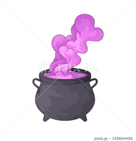 Illustration of Witch Cauldron Illustration of Witch Cauldron 140664488