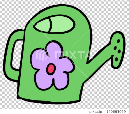 Hand drawn green flower watering pot for spring, summer vibe, nature, garden, plants, tree, home, house yard, environment, soil, abundance, earth, green space, sticker, patch, grocery shopping, market Hand drawn green flower watering pot for spring, summer vibe, nature, garden, plants, tree, home, house yard, environment, soil, abundance, earth, green space, sticker, patch, grocery shopping, market 140665069