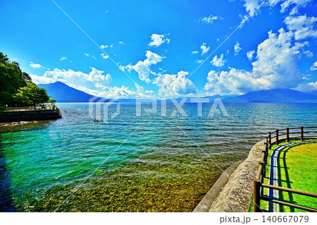 支笏湖の風景 支笏湖の風景 140667079