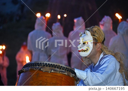 那須御神火祭の風景 栃木 那須御神火祭の風景 栃木 140667195