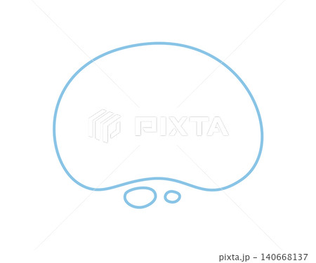 Minimal abstract organic blob outline shape in fluid round form with simple line and frame accent set. This set highlights a smooth outline and modern abstract flow, perfect for contemporary 140668137