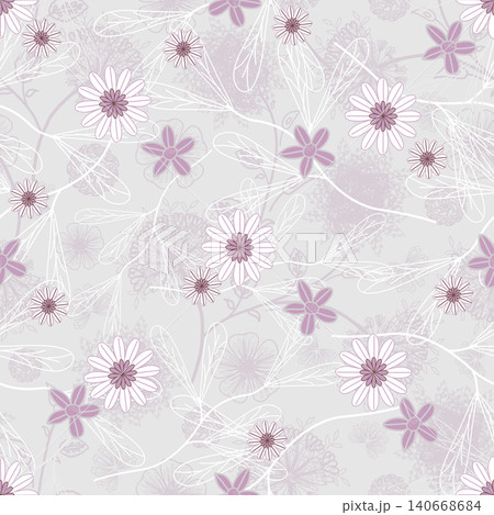Floral seamless pattern ,Jacobean Print Pattern Seamless , navy flowers Vector clipart. Seamless pattern with stylized exotic flowers, climbing plants. Fashion floral wallpaper, background. Asian Floral seamless pattern ,Jacobean Print Pattern Seamless , navy flowers Vector clipart. Seamless pattern with stylized exotic flowers, climbing plants. Fashion floral wallpaper, background. Asian 140668684