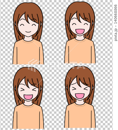 A woman with a smile A woman with a smile 140668866