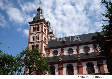 Amorbach monastery church, was a Benedictine church located in the district of Miltenberg in Lower Franconia in Bavaria, Germany 140668965