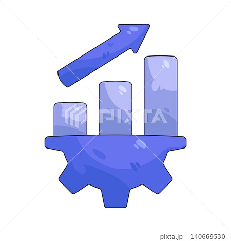 Illustration of growth setting  140669530