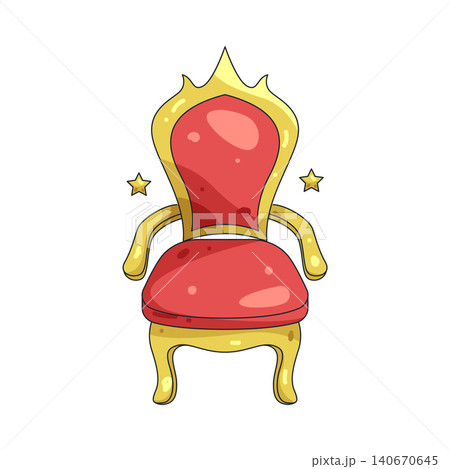 Illustration of VIP chair 140670645